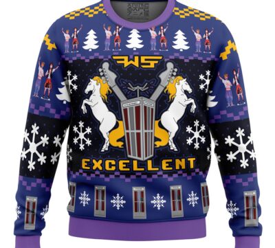 Excellent Bill and Ted Ugly Christmas Sweater GGP230930403